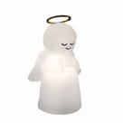 Luminária Infantil - Led e Fluorescente - Anjo - Branca - DecorFun