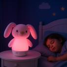 Luminária Infantil LED Musical Portátil Abajur Luz Noturna com 7 Cores, Música e Desligamento Automático Timer Lâmpada Mágica