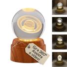 Luminária Infinity Orb com Rotação Infinita 360, de Mesa com Luz Branco Quente Suave, Ideal para Presentear Luminária Infinity Orb com Rotação Infinita 360, de Mesa com Luz Branco Quente Suave, Ideal para Presentear