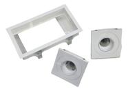Luminária Interlight Mód +placa +bocal Par 20 Il2414-br 2484 127/220v Branco