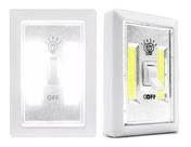 Luminária Interruptor De Luz Led A Pilha Para Armário Parede