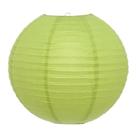 Luminária Japonesa Decoração Oriental Pendente Teto Festa Casamento Restaurante Papel 30 cm Verde