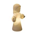 Luminária Jesus Braços Abertos Religiosa Bivolt LED Decoração Altar Quarto Sala Iluminação Ambiente
