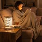 Luminária Kairo Geométrica Moderna LED E27 9W 3000K com Base em PETG