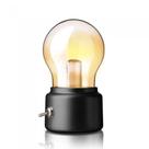 Luminária Lâmpada Decorativa Recarregável Via Usb Preto Luminária Lâmpada Decorativa Recarregável Via Usb Preto