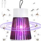 Luminária Lâmpada LED com Alça Repelente Elétrico Armadilha Luz Ultravioleta Mata Mosquito Inseto Pernilongo Funcionamento via USB