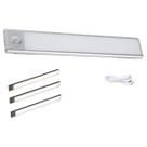 Luminaria LED 3 Tons Sensor Movimento Presença 3 Modos Bateria Recarregavel USB Iluminaçao Sala Quarto Cozinha Armario Luminaria LED 3 Tons Sensor Movimento Presença 3 Modos Bateria Recarregavel USB Iluminaçao Sala Quarto Cozinha Armario