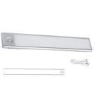 Luminaria LED 3 Tons Sensor Movimento Presença 3 Modos Bateria Recarregavel USB Iluminaçao Sala Quarto Cozinha Armario