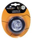 Luminária Led Adesiva Touch Black Bull Preta 4.5v