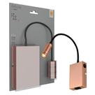 Luminaria Led Arandela Lettura Cobre 3W 2700K 204Lm Avant