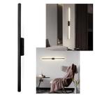 Luminária LED Arandela Longa 65cm Parede Escritório Corredor Cabeceira Cama Ambiente Elegante Bivolt