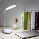 Luminaria led articulada abajur touch flexivel recarregavel