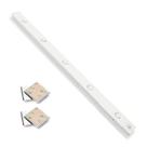 Luminária LED Barra Slim Luz Branca C/ Sensor de Movimento 60cm