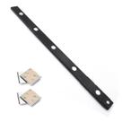 Luminária LED Barra Slim Luz Branca C/ Sensor de Movimento 60cm