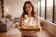 Luminária Led Bike