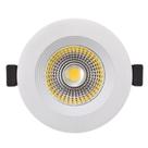 Luminária Led Cob Redondo 7w Luz-dia (amarelada) Luminária Led Cob Redondo 7w Luz-dia (amarelada)