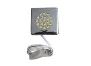 Luminária Led Cromada De Embutir Em Móveis Lumitek Polaris Luminária Led Cromada De Embutir Em Móveis Lumitek Polaris