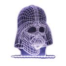 Luminaria LED - Darth Vader 3D Luminaria LED - Darth Vader 3D