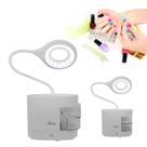 Luminária Led De Mesa Salão Manicure Flexível 3 Intensidades
