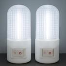 Luminária LED de Tomada Bivolt para Quarto Escritório Leitura Noite Criança Mini Abajur Luz Noturna