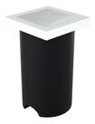 Luminaria Led Embutido E Balizador De Solo 1w 3000k Vidro