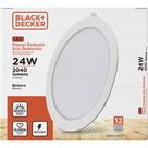 Luminaria Led Embutir Redonda 24W 6500K 29Cm B_D Eco Luminaria Led Embutir Redonda 24W 6500K 29Cm B_D Eco