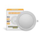 Luminaria led embutir redondo 17cm 6500k branca economax - 12w Luminaria led embutir redondo 17cm 6500k branca economax - 12w