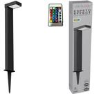 Luminária Led Espeto Luz Rgb Jardim Iluminação C/ Controle 10w Bivolt Luminária Led Espeto Luz Rgb Jardim Iluminação C/ Controle 10w Bivolt