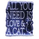 Luminaria LED - Love Cat