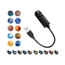 Luminária LED Lua USB: Luz Noturna Para Natal, Halloween, Festas, Quarto E Ambiente Festivo