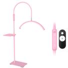 Luminária LED Meia Lua Fitlume 58 cm Dimerizável Rosa