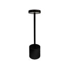 Luminaria Led Mesa Avant Deluxe Lumus Preto fosco 2,7K/6,5K 4w