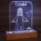Luminaria Led Orixa Oxala Macumbis