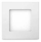 Luminária Led Paflon Quadrada Embutir 6w 6500k Bivolt Elgin Branco Luminária Led Paflon Quadrada Embutir 6w 6500k Bivolt Elgin Branco