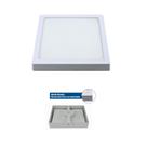 Luminária Led Painel 6W Quadrado Sobrepor Luz Fria 6500K Luminária Led Painel 6W Quadrado Sobrepor Luz Fria 6500K