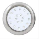 Luminaria LED para Piscina 18w 8cm Inox Cor de Luz RGB 12v Iluctron
