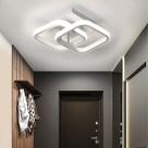 Luminária LED Pendente Plafon Parede Teto Escritório Sala Ambiente Agradável 22W Quadrada Luxo