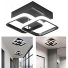 Luminária LED Pendente Plafon Parede Teto Escritório Sala Ambiente Agradável 22W Quadrada Luxo Luminária LED Pendente Plafon Parede Teto Escritório Sala Ambiente Agradável 22W Quadrada Luxo