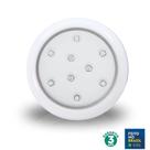 Luminária LED Piscina Branca 80mm Rosca 1/2 9w 3000K 50015 - Iluctron