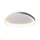 Luminária Led Plafon Teto Seixos Moderno Sobrepor 33w 3000k Branco