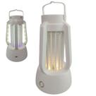 Luminaria LED Repelente Luz Ultravioleta Afasta Mosquito Pernilongo Inseto Mosca USB Bateria Recarregavel Armadilha Casa Acampamento Passeio Ar Livre