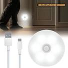 Luminária LED S Fio Com Sensor de Presença/Movimento USB Recarregável
