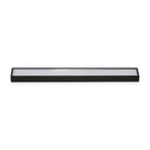 Luminária Led Save Energy Compact Linear De Sobrepor 18w Bivolt Preto 5700k Luz Branca