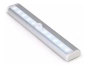 Luminária Led Sensor Presença Fita Dupla Face Bateria 190mm