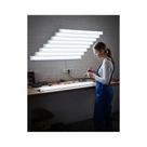 Luminária LED Slim 120cm 36W 6500K Branca Sobrepor