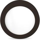Luminaria LED SOB. 18W 6500K Redonda Preta