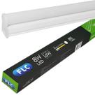 Luminária Led Sobrepor T5 Tipo Calha 8w Bivolt Branco Frio