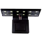 Luminaria led soma x3 preta (5w) led branco/vermelho 127v Luminaria led soma x3 preta (5w) led branco/vermelho 127v