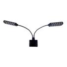 Luminária Led Soma X7 Preta 15W Branco/Azul 100v/220v