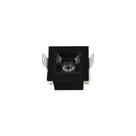 Luminária LED Spot Embutir 2W 3000K Preto DOT Light 15 Luminária LED Spot Embutir 2W 3000K Preto DOT Light 15